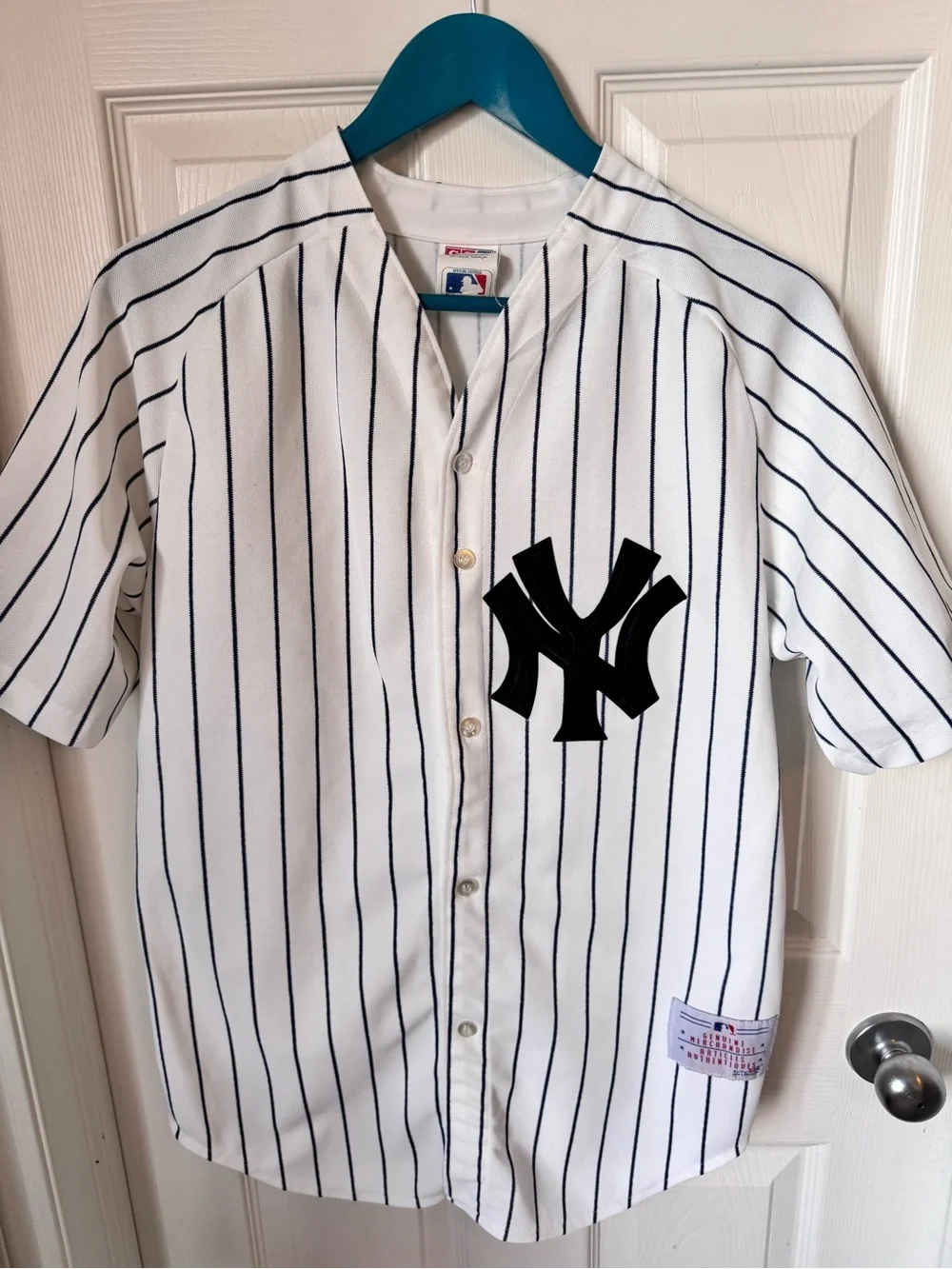 VTG 90’s CCM New York Yankees MLB Baseball Jersey Size Medium - Picture 5 of 12